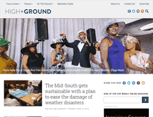 Tablet Screenshot of highgroundnews.com